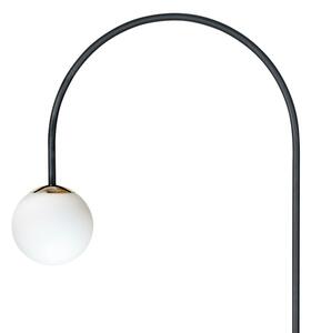 Zuma Line 1224 - Stojacia lampa BOW 1xE14/10W/230V čierna