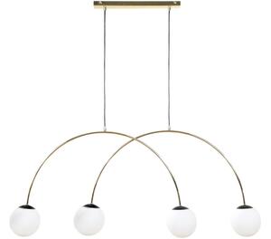 Zuma Line 1219 - Závesný luster na lanku BOW 4xE14/10W/230V zlatá