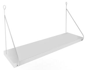 Kalune Design Nástenná polica ARMONI III 72 cm biela