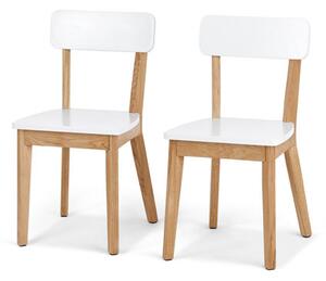 Drevené stoličky, 2 ks