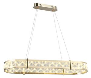 LED stmievateľný závesný luster na lanku ENRIQUE LED/50W/230V 3000-6000K + diaľkové ovládanie