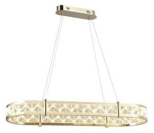 LED stmievateľný závesný luster na lanku ENRIQUE LED/50W/230V 3000-6000K + diaľkové ovládanie