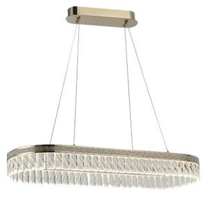 LED stmievateľný krištáľový luster na lanku THALIA LED/50W/230V 3000-6000K + diaľkový ovládač