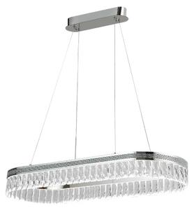Stmievateľný LED krištáľový luster na lanku THALIA LED/50W/230V 3000-6000K + diaľkové ovládanie