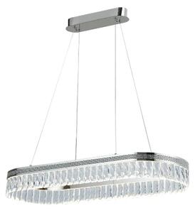 Stmievateľný LED krištáľový luster na lanku THALIA LED/50W/230V 3000-6000K + diaľkové ovládanie