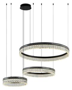 LED stmievateľný krištáľový luster na lanku THALIA LED/120W/230V 3000-6000K + diaľkové ovládanie