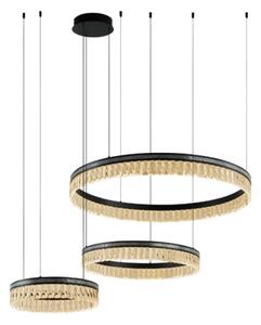 LED stmievateľný krištáľový luster na lanku THALIA LED/120W/230V 3000-6000K + diaľkové ovládanie