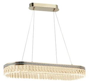 LED stmievateľný krištáľový luster na lanku THALIA LED/50W/230V 3000-6000K + diaľkový ovládač