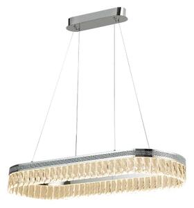 Stmievateľný LED krištáľový luster na lanku THALIA LED/50W/230V 3000-6000K + diaľkové ovládanie