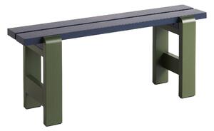 HAY Lavica Weekday Bench Duo, Steel Blue/Olive