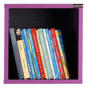 Kalune Design Nástenná polička RAF 33x33 cm fialová