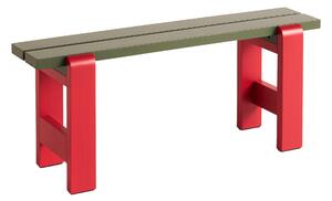 HAY Lavica Weekday Bench Duo, Olive/Wine Red