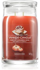 Yankee Candle Pumpkin Cinnamon Swirl vonná sviečka 567 g