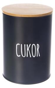 Dóza Cukor BLACK pr. 11 cm