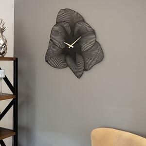 Wallity Nástenné kovové hodiny Azalea APS039 49 čierne