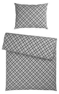 POSTEĽNÁ BIELIZEŇ, flanel, sivá, 140/200 cm Esposa - Obliečky & plachty