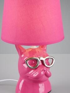 Stolná lampa DOSY R50231093 ružová H29cm