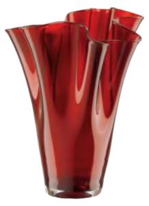 Váza WAVE OL00864 červená H30cm