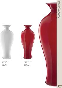 Váza AURORA OL01978 červená H70cm