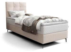 Čalúnená posteľ boxspring INAO comfort, 90x200, aragon 03, ľavá