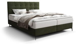Čalúnená posteľ boxspring INAO comfort, 160x200, aragon 39