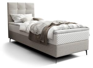 Čalúnená posteľ boxspring ILANO comfort, 90x200, aragon 80, ľavá