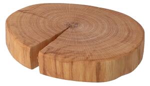 ČistéDrevo Podložka z dubového dreva 30-35 cm