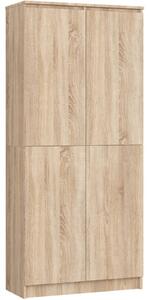 Policová skriňa 80 cm VALESTRA - dub sonoma