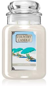 Country Candle Sand & Santal vonná sviečka 737 g