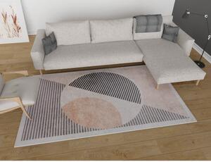Béžový umývateľný koberec 120x160 cm – Vitaus