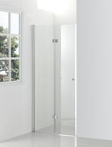 Hagser Carla sprchové dvere 100 cm skladané chróm lesklá/priehľadné sklo HGR50000021