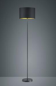 Stojatá lampa HOSTEL čierna 1/E27, H160,5 cm