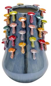 Mushrooms váza viacfarebná 26 cm