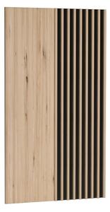 Vivaldi Nástenný panel Moderno C11 80 cm dub Artisan/čierny