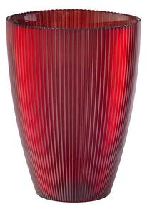 Váza BURANO MILLE OL02108 červená H24cm