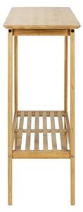 Bambusový konzolový stolík v prírodnej farbe 30x80 cm Kona - Wenko