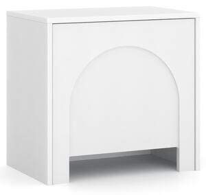 Vivaldi Nočný stolík Arco 50 cm biela