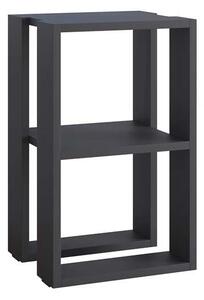 Nočný stolík Houseland Lonie antracitovo šedý