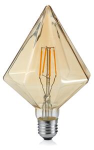 Žiarovka LED KRISTALL LED4W, 360lm, 2700K, E27, Amber