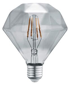 Žiarovka LED DIAMANT LED4W, 140lm, 3000K, E27 Smoked