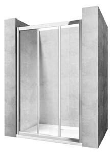 Rea Alex sprchové dvere 100 cm posuvné chróm lesklá/priehľadné sklo REA-K0546