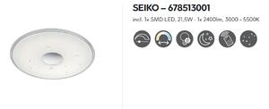 Stropné svietidlo SEIKO LED30W + diaľkový ovládač