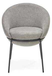 Jedálenská stolička SCK-482 sivá/čierna