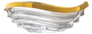 KRIŠTÁĽOVÁ MISA BOHEMIA PRESTIGE WAVE MATT GOLD 305MM