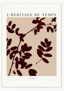 Plagát Lheritage Du Temps