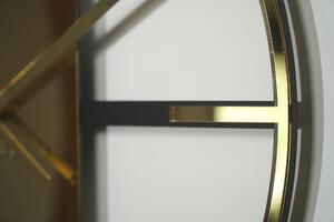 Dekorstudio Nástenné kovové hodiny UNIQUE zlaté