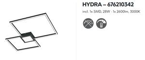 Stropné svietidlo HYDRA 676210342 antracit