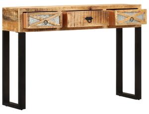 Konzolový stolík 110x30x76 cm masívne mangovníkové drevo