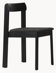 Stohovateľné drevené stoličky Blueprint s podsedákmi, 2 ks