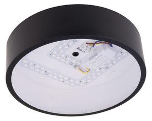 SMART TUYA Čierne LED stropné svietidlo guľaté 300mm 24W CCT s DO